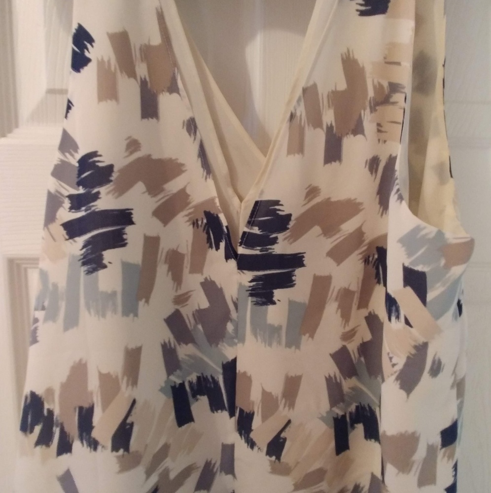 Banana Republic sleeveless blouse